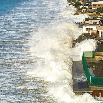 Sea level rises are worse in the Pacific