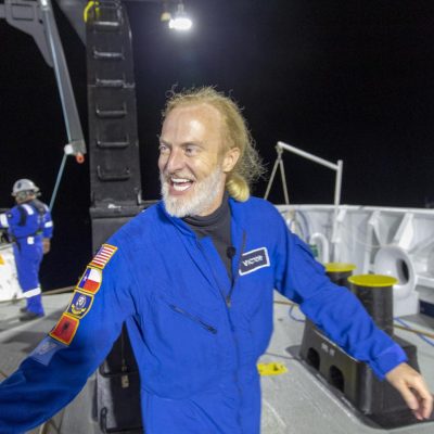 The dynamic Victor Vescovo who nearly died as a young child taking risks!