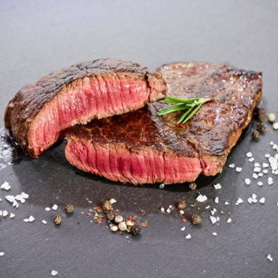 Lab grown beef steak