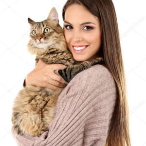 Holding a cat correctly