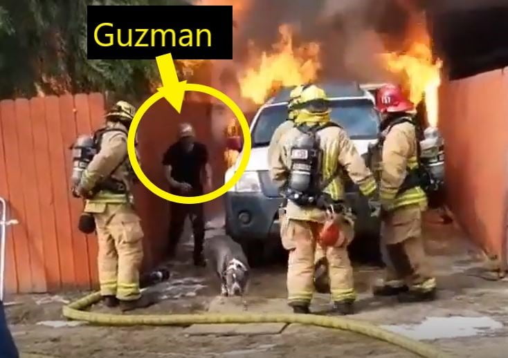 Man runs into house engulfed in flames to rescue his dog – Animalhuman