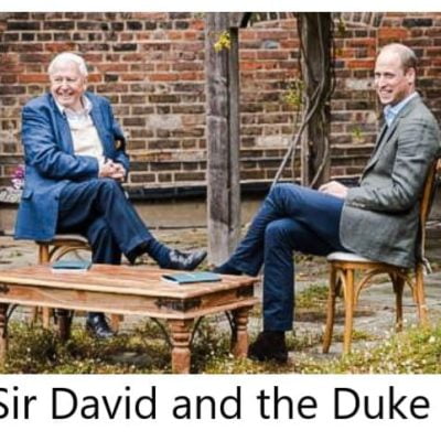 Sir David and the Duke who get along well