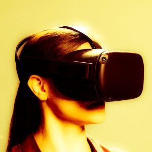 VR headset to watch nature programmes